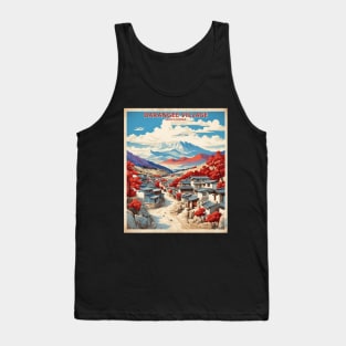 Darangee Village South Korea Travel Tourism Retro Vintage Tank Top